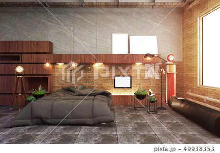 Room Design Japanese-style.3D rendering Room Design Japanese-style.3D rendering 49938353