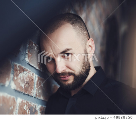 beautiful bearded man 49939250
