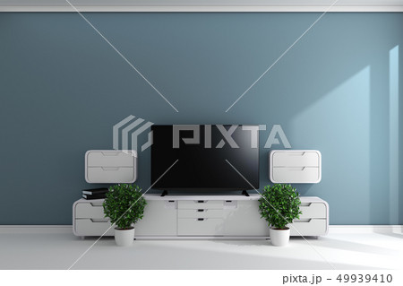 Smart TV in empty style room design 49939410