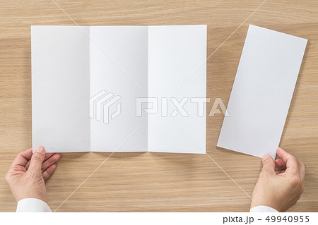 Trifold pamphelt mock up flyer brochure design A4 Trifold pamphelt mock up flyer brochure design A4 49940955