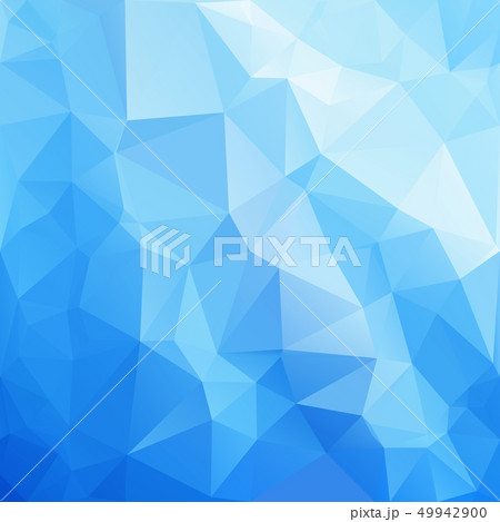 Blue Polygonal Mosaic Background  49942900