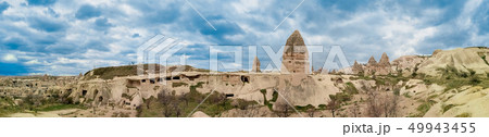 Panoramic view of the cave settlements  49943455