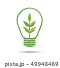 green eco energy concept, plant growing  49948469