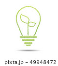 green eco energy concept, plant growing  49948472