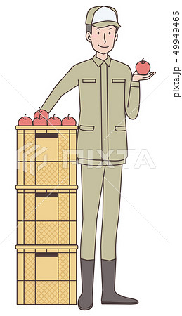 りんご農家 りんご農家 49949466