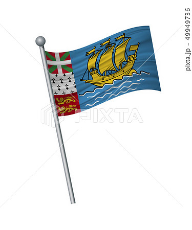 waving of flag on flagpole, Official colors and 49949736