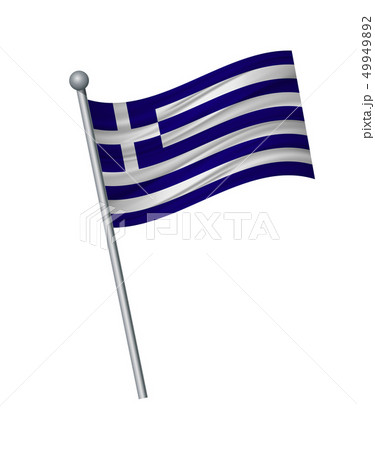 waving of flag on flagpole, Official colors and