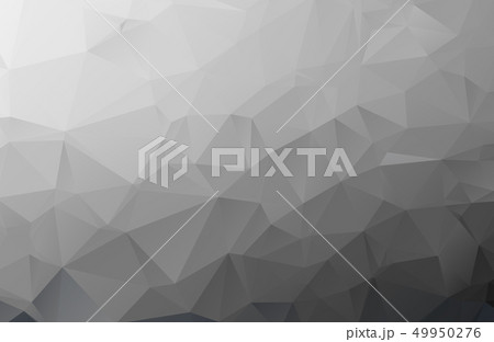 Gray Polygonal Mosaic Paper Background, Vector 49950276