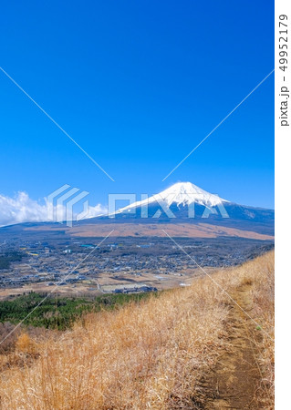 春の登山：高座山の風景 49952179