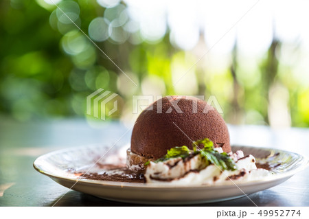 chocolate dome dessert chocolate dome dessert 49952774