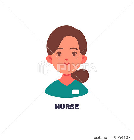Nurse icon avatar illustration 49954183