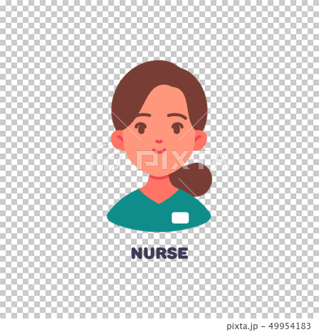 Nurse icon avatar illustration 49954183