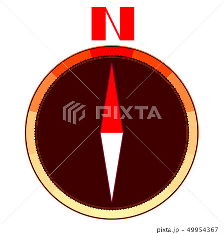 羅針盤（コンパス）　方角　文字 49954367