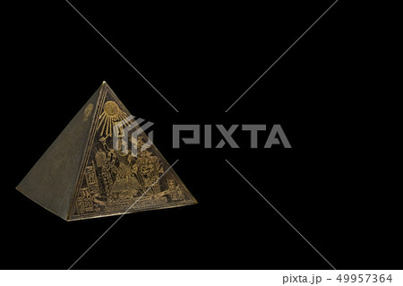 Figurine of egyptian pyramid 49957364