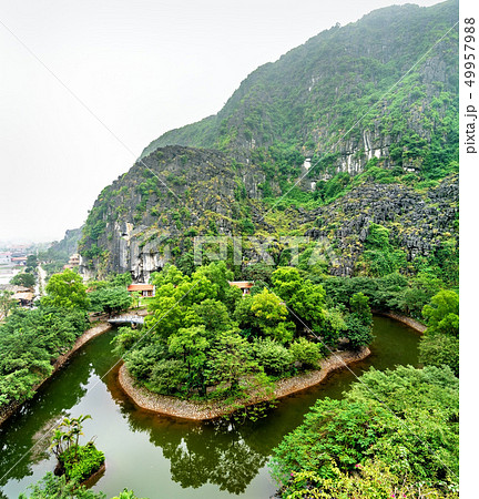 Hang Mua viewpoint at Trang An, Vietnam 49957988
