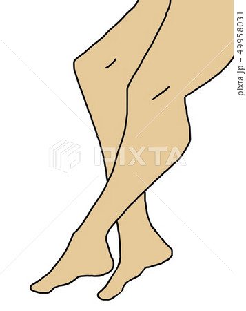 脚のイラスト素材