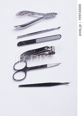 Tools of a manicure set. Tools of a manicure set. 49958886