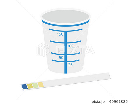 検尿 コップのイラスト素材 [49961326] - PIXTA