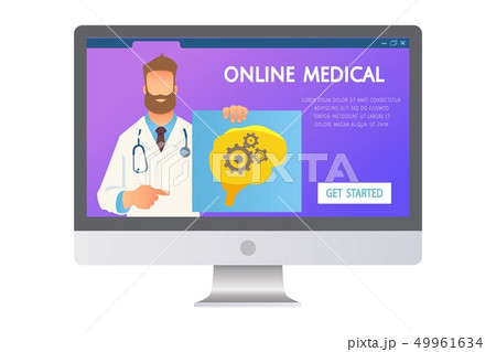 Online medicine concept Online medicine concept 49961634
