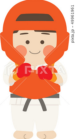 女性キャラクターテコンドー 女性キャラクターテコンドー 49961961