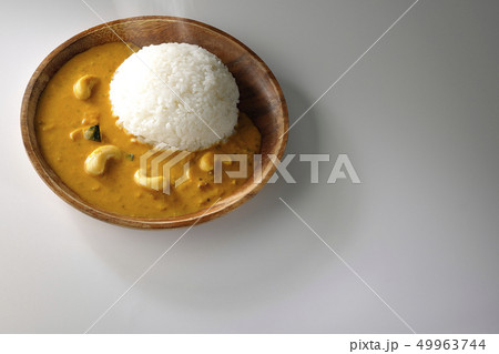ココナッツカレー(湯気) ココナッツカレー(湯気) 49963744