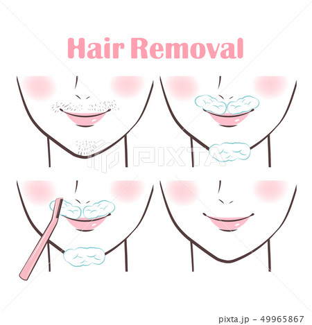 woman about hair removal woman about hair removal 49965867