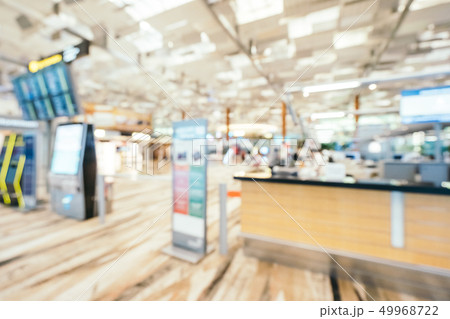 Abstract blur and defocused changi aiport terminal interior Abstract blur and defocused changi aiport terminal interior 49968722
