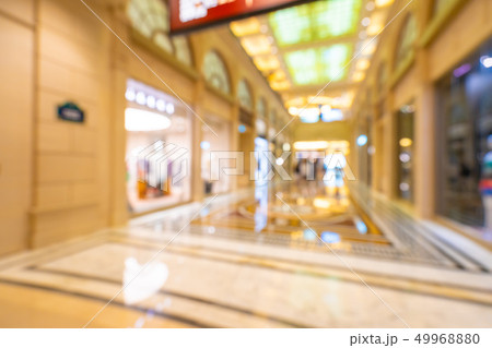 Abstract blur and defocused shopping mall of department store Abstract blur and defocused shopping mall of department store 49968880
