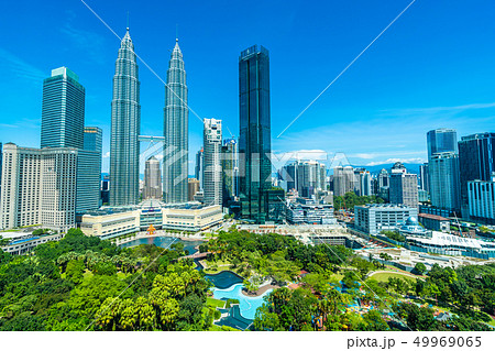Beautiful architecture building exterior in Kuala Lumpur city in Malaysia 49969065