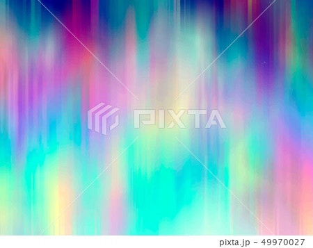 Vector abstract holographic background 80s - 90s, trendy colorful texture in pastel, neon color 49970027