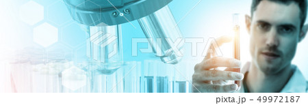 Laboratory research and development industry. 49972187