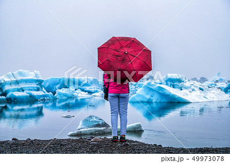 Travel in Jokulsarlon glacial lagoon in Iceland. Travel in Jokulsarlon glacial lagoon in Iceland. 49973078