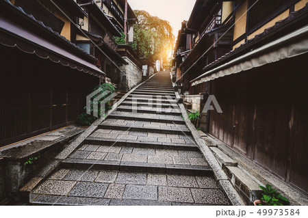 Street in old town of Higashiyama, Kyoto, Japan Street in old town of Higashiyama, Kyoto, Japan 49973584