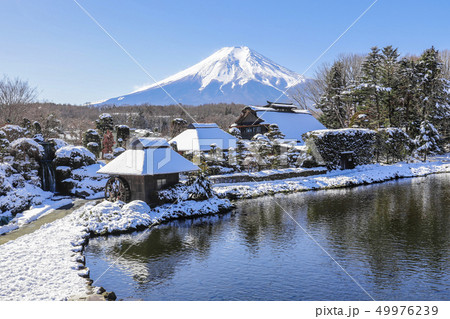 【山梨県】冬の忍野八海 【山梨県】冬の忍野八海 49976239