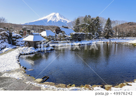 【山梨県】冬の忍野八海 49976242