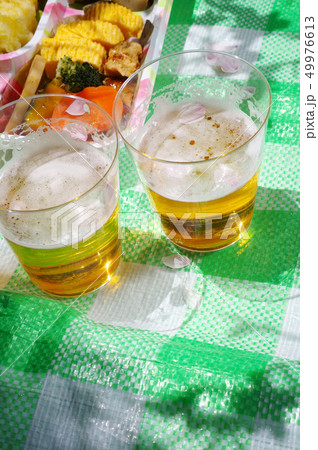 ビールで花見 49976613