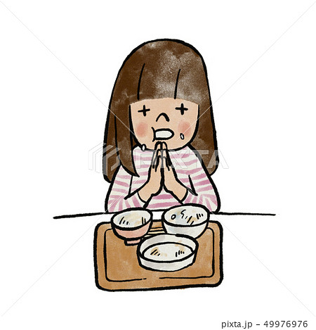 ごちそうさまでした 完食した子供のイラスト素材 ごちそうさまでした 完食した子供のイラスト素材