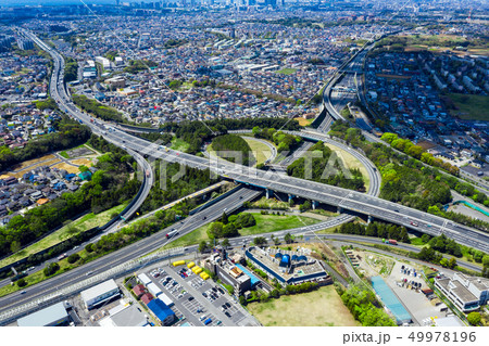ジャンクション　空撮 49978196