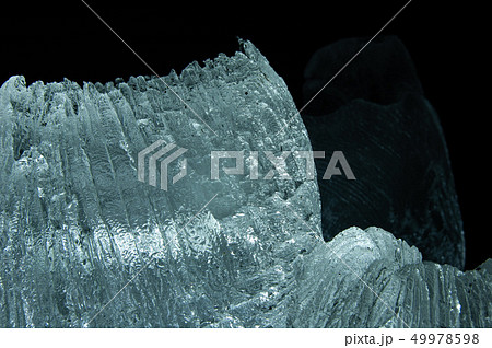 洞窟の中の氷筍　【撮影地：富士風穴】 49978598