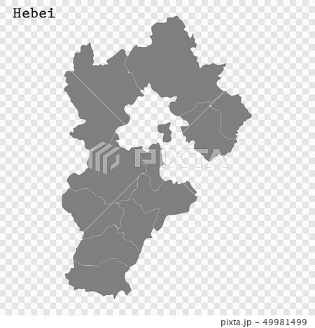 High Quality map province of China 49981499