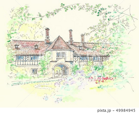 世界遺産の街並み・ドイツ・ポツダム 49984945