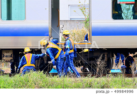 JR Train Derailment Japan 2019西日本紀勢線御坊駅列車脱線事故現場21 JR Train Derailment Japan 2019西日本紀勢線御坊駅列車脱線事故現場21 49984996