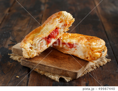 Rustico - traditional pastry from Lecce, Italy 49987440