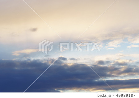 Bright expressive clouds in the sky Bright expressive clouds in the sky 49989187