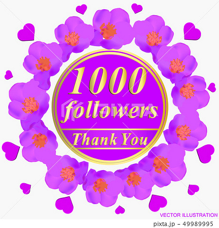 Followers background. Vector. Followers background. Vector. 49989995