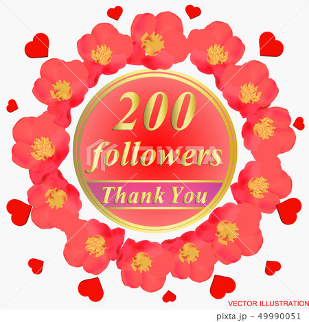 Followers background. Vector. Followers background. Vector. 49990051