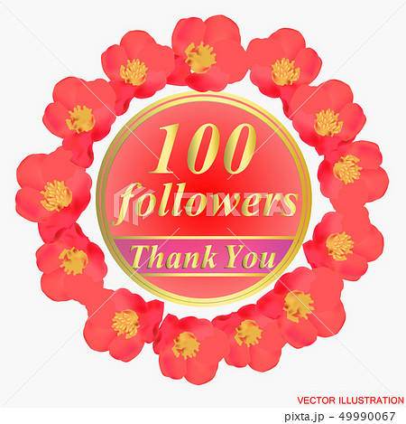 Followers background. Vector. Followers background. Vector. 49990067