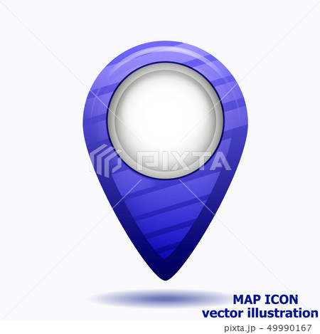 Map icon. Illustration. Map icon. Illustration. 49990167