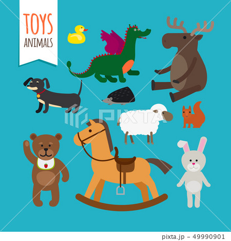 Vector Toys Animals 49990901