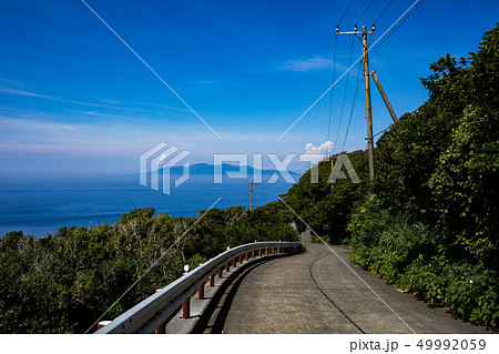 《伊豆諸島 利島》利島から伊豆大島を望む 《伊豆諸島 利島》利島から伊豆大島を望む 49992059